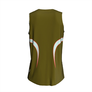 Haute qualité dernière conception personnalisée Sublimation Laker basket-ball uniforme Polyester respirant séchage rapide sans manches 120g basket-ball - Product Image 5