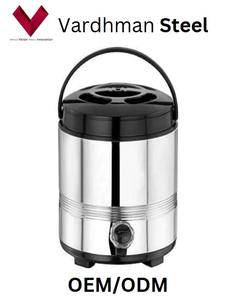 Unbreakable 10 LTR BPA jarra de agua aislada grande caliente/frío/cubo de hielo botón de presión venta para gran demanda para acampar café leche - Product Image 5