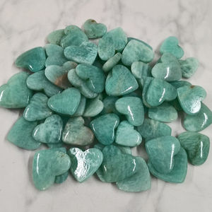 Cœur en cristal naturel d'Amazonite en gros pour la guérison - Product Image 5