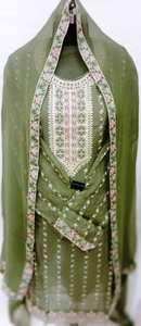 Diseñador moderno sin coser bordado a mano indio moda-adelante trajes de fiesta para mujeres estilo tradicional para Indio - Product Image 2