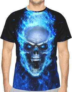 Camiseta extragrande de algodón orgánico 100% con estampado de estilo informal disponible 180g 200g 280g Pesos de tela Camiseta de tamaño comprimido - Product Image 1