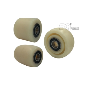 SQ <span class=keywords><strong>Castor</strong></span> 8070 8075 8080 8090 Weiße Nylon-Paletten-LKW-Wagenheber mit 6204-Kugellagern - Product Image 1