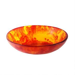 Tazón y Plato para Servir de Resina Ecológica Pulida a Mano, Apto para Lavavajillas, para Fiestas, Hecho en India - Product Image 6