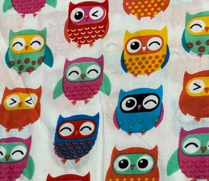 ชุดเดรสผ้าฝ้ายพิมพ์ลายนกฮูกน่ารักสไตล์อินเดีย,ชุดกระโปรงแม็กซี่สำหรับเด็กชุดเสื้อยืดเสื้อผ้าเด็กอ่อนวัสดุสำหรับฤดูร้อน - Product Image 5