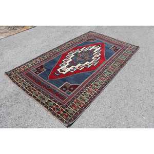 พรมตุรกี 4.9x8.5 ฟุต (149x260 ซม.) พรมโมร็อกโกสีแดงแบบวินเทจ - Product Image 2