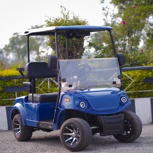 Chariot de golf double siège SmartCruze | Chariot de golf électrique compact | Chariot de golf élégant pour un usage personnel - Product Image 1