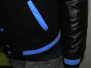 Chaqueta universitaria de invierno personalizada para hombre, chaqueta de béisbol informal con parche bordado de chenilla de lana 100% de alta calidad para hombre - Product Image 4