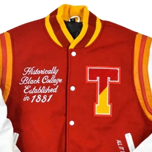 Tuskegee, chaqueta universitaria de punto de invierno, Legacy History Pride, mascota bordada, ropa de abrigo universitaria, espíritu escolar personalizado, Unisex - Product Image 2