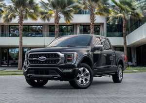 2022 usato per il platino EcoBoost opzione completa 3.5L Diesel nero V6 Turbo cambio automatico pelle scura sinistra - Product Image 2