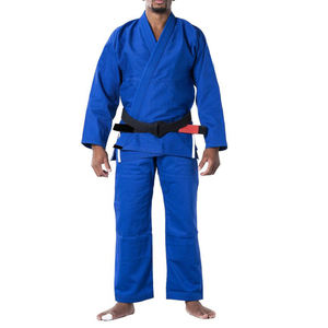 Uniforme de Karate de algodón ligero de alta calidad personalizado blanco sublimación bordado Logo Judo 220g desgaste de artes marciales - Product Image 1