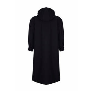 Chaqueta Softshell Negra con Capucha - Ropa de Abrigo Cortavientos para Otoño - Product Image 3