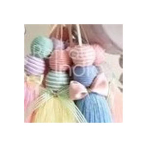 Mini borlas decorativas hechas a mano para el hogar, Mini borlas Keying, diseño personalizado colorido - Product Image 1