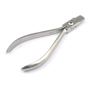 Pince à plier en tweed pour instruments médicaux, manuelle, en acier inoxydable de haute qualité, pour usage dentaire, réutilisable - Product Image 1