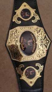 Ceinture de champion personnalisée avec sangle en cuir - Product Image 3