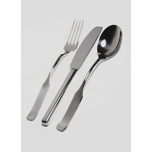 Venta caliente Cubiertos Extremo grueso Medio retráctil Diseño increíble Mango Acero inoxidable Royal Gold Plated Cubiertos Cuchara y tenedor Set - Product Image 1