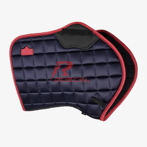 Tapis de selle de cheval anglais en gros de qualité supérieure tissu respirant durable doublure douce conception équestre confortable pour l'équitation - Product Image 6