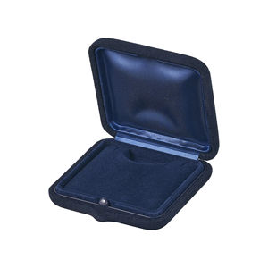 Boîte de présentation de collier élégante de style italien imprimée 70x70x27mm, porte-bijoux - Product Image 1