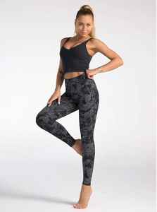 กางเกงโยคะเอวสูงสำหรับผู้หญิงเลกกิ้งออกกำลังกายควบคุมหน้าท้องหนามีกระเป๋าสำหรับเล่นโยคะและออกกำลังกาย - Product Image 4