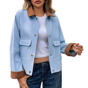 Prendas de abrigo La mejor chaqueta elegante para mujer Ropa al aire libre Moda transpirable Buena calidad con chaqueta con logotipo personalizado - Product Image 3