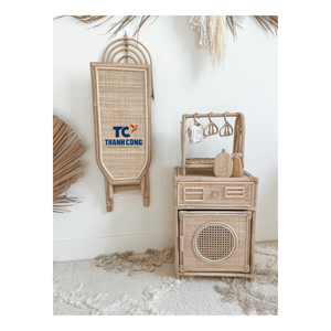 Juguete de refrigerador de ratán de alta calidad, juguetes de ratán seguros y duraderos para niños, perfectos para jugar en la cocina y divertirse educativo - Product Image 3