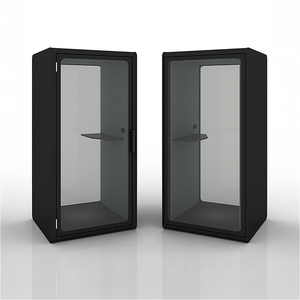 Conception acoustique minimaliste de haute qualité pour les pods de bureau de réunions virtuelles - Product Image 2