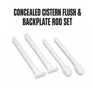 JIELIN Kit de fixation de plaque arrière réglable pour tige de <span class=keywords><strong>chasse</strong></span> <span class=keywords><strong>d</strong></span>'<span class=keywords><strong>eau</strong></span> 241.874.00.1, installation facile pour toilettes compatibles Sigma - Product Image 1