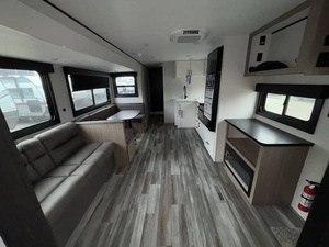 ใหม่2026 jayco Jay F-L-I-g-H-T SLX รถพ่วงท่องเที่ยว265BHS อลูมิเนียมหรูหรา & สแตนเลสสีขาว - Product Image 6