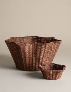 Panier de rangement rectangulaire en rotin naturel, écologique, moderne et multi-usages - Product Image 3
