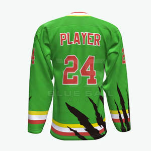Jersey de Hockey sobre Hielo con Diseño Moderno de Cuello en V, Tela de Alta Calidad para un Uso Duradero, Costuras Reforzadas, Top de Hockey con Cuello en V - Product Image 5