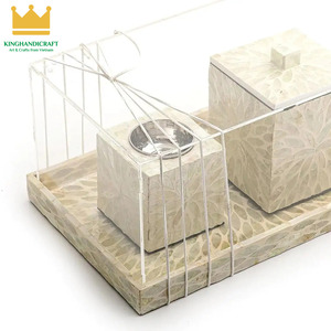 MOP Incrustation Mubkhar Brûleur Bukhoor Brûleur Boîte D'encens Et Plateau Brûleur Bakhoor Arabe Pour Ramadan Eid Cadeaux Offre Spéciale 2024 - Product Image 4