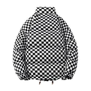 Chaqueta Acolchada Unisex Personalizada con Estampado Completo, Nueva Parka de Invierno, Logotipo Personalizado, Ropa de Calle para Exteriores, OEM, Cremallera, Impermeable - Product Image 2