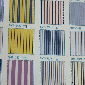 Tissu en poly coton de qualité supérieure | Textile tissé de haute qualité pour uniformes médicaux et uniformes à rayures - Product Image 1