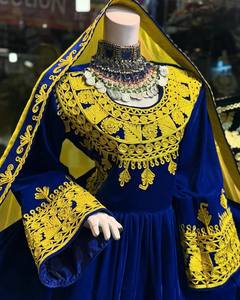 Nouvelle conception, robe et pantalon Pathani personnalisés, impression fantaisie, broderie, 2 pièces, ensemble de robes afghanes, respirant - Product Image 2