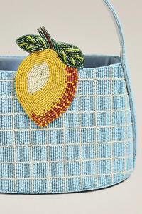 Breloques de sac en perles faites à la main de la meilleure qualité, motif fruits, broderie artisanale sur le thème des fruits, en provenance d'Inde - Product Image 6