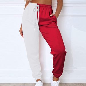 Royal Purple 2 tone thể thao Joggers Sweatpants thể thao thời trang dạo phố thời trang phòng tập thể dục Workout nhanh khô khô phù hợp với Fleece quần - Product Image 4