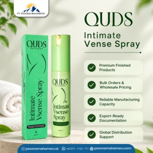 Quds Phytoderma Spray Intime avec Brume Fine Rafraîchissante pour Soins Personnels Quotidiens (30ml 50ml 100ml) - Product Image 1