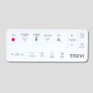 TREVI TST-DX5R00RS_D1 роскошный Интеллектуальный экологически чистый умный туалет «Все в одном» из нержавеющей стали, биде, автоматическая промывка, удлиненная Корейская - Product Image 4