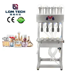 LOM Beverage juice vacuum manual perfume spray filling machine