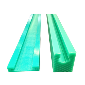 Glissière linéaire PEHD 1000 pour machines de transformation alimentaire, fabrication italienne, excellente douceur, compatible avec les aliments - Product Image 1