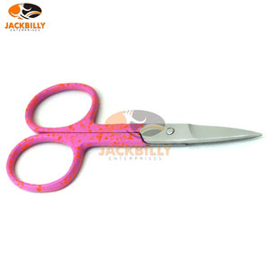 Tijeras de cutícula rosa de primera calidad para uñas de los pies de precisión y manicura, cuidado de pedicura, recorte de uñas de bebé y aseo profesional - Product Image 4