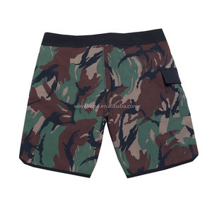 Pantalones cortos personalizados de alta calidad de tendencia, pantalones cortos de playa para hombre con estampado de sublimación elástica de 4 vías, bañadores - Product Image 4