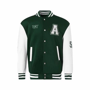 Chaquetas Varsity para Hombre de Alta Calidad, Servicio OEM al por Mayor, Chaqueta Bomber de Béisbol Personalizada para Invierno, Mangas Transpirables con Patrón de Letras - Product Image 4