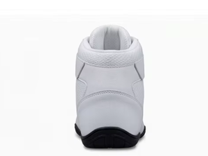 Zapatos de Lucha Libre Personalizados de PU Blanco para Hombre, Calzado de Combate con Cordones para Entrenamiento en Gimnasio y Levantamiento de Pesas, Colores y Tallas Personalizables, para Todas las Estaciones - Product Image 6