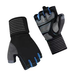 Gants de gymnastique d'haltérophilie en cuir avec logo personnalisé pour hommes et femmes équipement d'entraînement de fitness avec touche personnalisée - Product Image 2