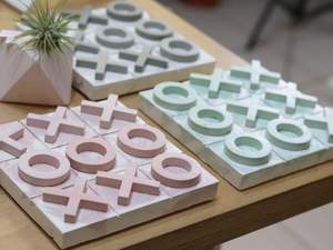 Juego de Tic Tac Toe, regalos de tendencia, decoración de Hotel para el hogar, regalo perfecto, juego de interior Tic Tak para niños y juego de mesa familiar - Product Image 3