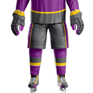 Fabricante de fábrica Uniforme de hockey sobre hielo de gran tamaño para jóvenes Equipo personalizado Conjunto de ropa deportiva - Product Image 6