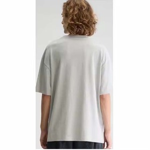 Camiseta regular de algodón 100% para hombre, Camiseta con estampado de logotipo personalizado, camiseta lisa en blanco con cuello redondo de ajuste estándar de alta calidad para hombre - Product Image 6