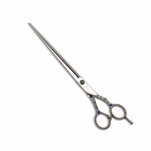 Ciseaux de toilettage pour animaux de compagnie à poignée fantaisie droite 6.5 pouces finition polonaise professionnelle coupe ciseaux de toilettage pour animaux de compagnie - Product Image 1