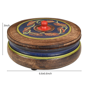 Excelente olla caliente de madera natural, caja de Chapati, caja de arroz, mantiene la comida caliente y cacerola fresca, utensilios de cocina para el hogar, cocina, restaurante - Product Image 4