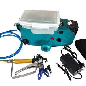 Applicateur de <span class=keywords><strong>peinture</strong></span> électrique DIY, <span class=keywords><strong>pistolet</strong></span> haute pression modèle 1600, 500 watts, sans fil, 4000 PSI pour murs, meubles, voitures - Product Image 4